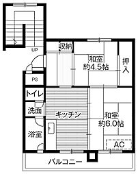 🉐敷金礼金0円！🉐ビレッジハウス美園1号棟