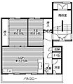 雇用促進住宅栗沢宿舎1号棟1階3.3万円