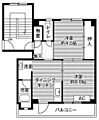 ビレッジハウス中新田2号棟4階2.9万円