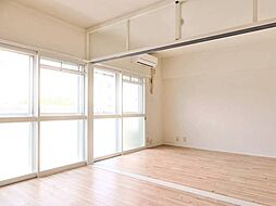 ビレッジハウスしわ中央2号棟 0402 4階3DKのリビング/ダイニング