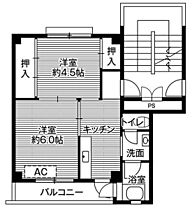4階 / 2K / 33.61㎡