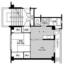 ビレッジハウス広宮沢1号棟 0305 ｜ 岩手県紫波郡矢巾町大字広宮沢第8地割93-2（賃貸マンション2K・3階・33.54㎡） その2