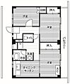 ビレッジハウス釜石3号棟3階4.3万円
