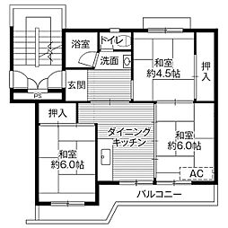 🉐敷金礼金0円！🉐ビレッジハウス中桜田2号棟