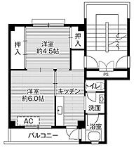 ビレッジハウス逆川2号棟 0503 ｜ 静岡県掛川市逆川286番地の1（賃貸マンション2K・5階・33.61㎡） その2