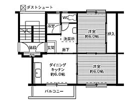 5階 / 2DK / 39.23㎡
