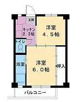 2階 / 2K / 28.98㎡