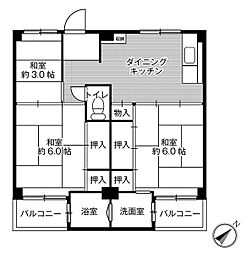 🉐敷金礼金0円！🉐ビレッジハウス大久保1号棟