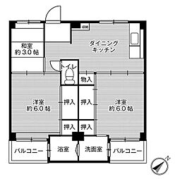 🉐敷金礼金0円！🉐ビレッジハウス下更地1号棟