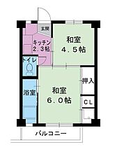 2階 / 2K / 28.98㎡
