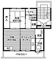 ビレッジハウス近見1号棟4階4.1万円