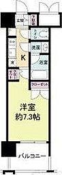 PARKFLATSESAKA 1Kの間取図画像