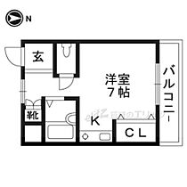 アンフィニィ・橋の内II 403 ｜ 大阪府茨木市橋の内１丁目17-31（賃貸マンション1R・4階・23.00㎡） その2