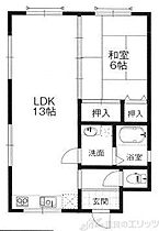 ヴィラ野田 201 ｜ 大阪府高槻市野田２丁目1-7（賃貸マンション1LDK・2階・40.00㎡） その1