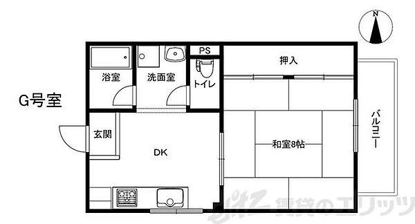 コーポマヤ G｜大阪府茨木市五十鈴町(賃貸マンション1DK・3階・34.30㎡)の写真 その1