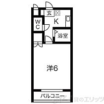 ルミエール垂水 502 ｜ 大阪府吹田市垂水町３丁目4-32（賃貸マンション1K・5階・19.83㎡） その2