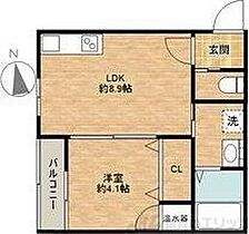 パークヒルズ上穂積 301 ｜ 大阪府茨木市上穂積３丁目9-17（賃貸アパート1LDK・3階・31.36㎡） その2