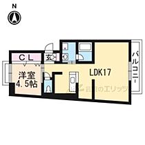 マンション東岡 205 ｜ 大阪府高槻市富田町５丁目26-8（賃貸マンション1LDK・2階・45.00㎡） その2