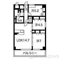 ファミーユ江坂 401 ｜ 大阪府吹田市江坂町１丁目21-11（賃貸マンション3LDK・4階・70.32㎡） その2