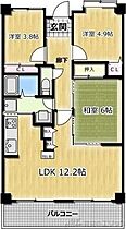 グランベール桃山台 605 ｜ 大阪府吹田市春日４丁目20-1（賃貸マンション3LDK・6階・71.79㎡） その2