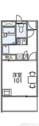 間取図画像 1K