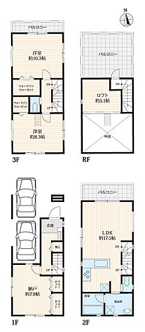 間取り 板橋区高島平9丁目