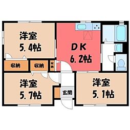 東北本線 野木駅 徒歩22分