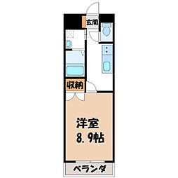 LaPrimavera 1Kの間取図画像