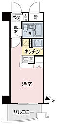 ワコーレ所沢 ワンルームの間取図画像