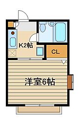 カーサヴェルデA 2階/-