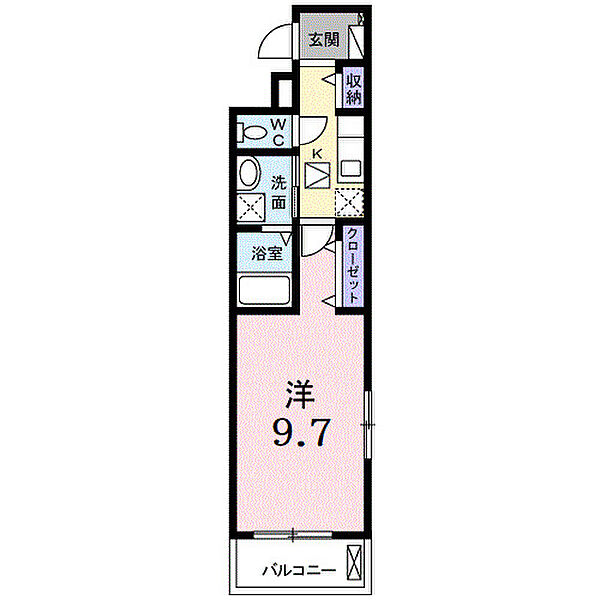 アンジュ　ド　ボヌール　香里園 101｜大阪府枚方市南中振2丁目(賃貸アパート1K・1階・31.21㎡)の写真 その2