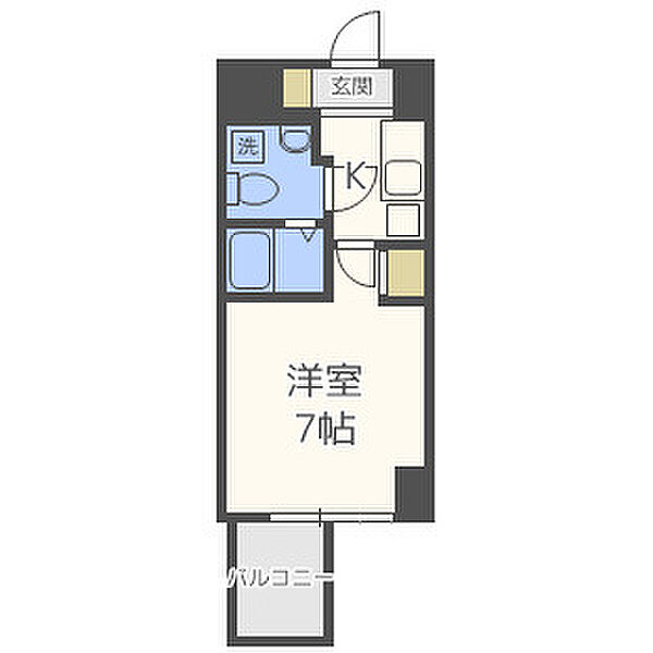 APRILE南森町 ｜大阪府大阪市北区同心1丁目(賃貸マンション1K・4階・22.40㎡)の写真 その2