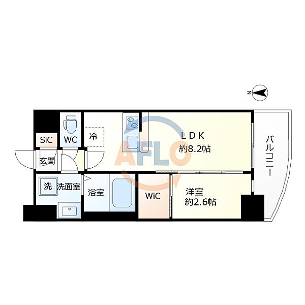 セレニテ天六ミラク ｜大阪府大阪市北区長柄中1丁目(賃貸マンション1LDK・4階・27.93㎡)の写真 その2