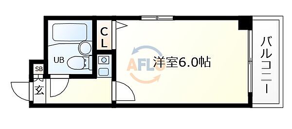 アクエルド大淀 606｜大阪府大阪市北区大淀中3丁目(賃貸マンション1K・6階・18.10㎡)の写真 その2