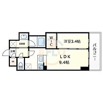 アヴェニール中崎  ｜ 大阪府大阪市北区中崎1丁目（賃貸マンション1LDK・9階・32.72㎡） その2