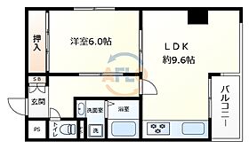 サンシティ  ｜ 大阪府大阪市都島区内代町2丁目（賃貸マンション1LDK・3階・39.89㎡） その2