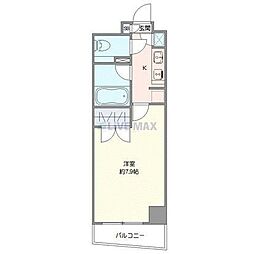 AXASXEBEC板橋EAST 1Kの間取図画像