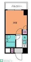 高島平ハイツ 1Kの間取図画像