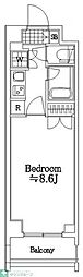 AXAS西高島平 1Kの間取図画像
