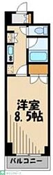 AXAS西高島平 1Kの間取図画像