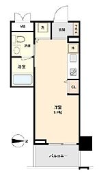 Primal板橋本町 ワンルームの間取図画像