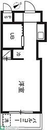 ウィンベルソロ朝霞NO1 ワンルームの間取図画像
