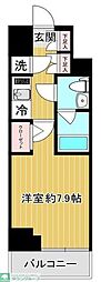SHOKENレジデンス高島平1 1Kの間取図画像