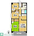 清水山第2パークハイツ3階9.0万円