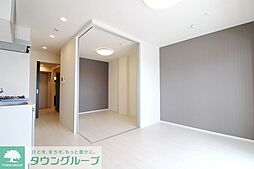 東武東上線 上板橋駅 徒歩15分の賃貸マンション 4階1LDKのリビング/ダイニング