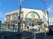 ライフ赤塚店 200m