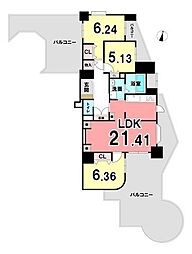 リ・エンブル駅北 3LDKの間取図画像