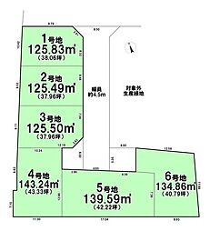 売土地 葵区新伝馬3丁目　全6区画