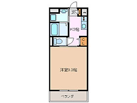 アーバンスカイ 204 ｜ 三重県四日市市大字茂福（賃貸マンション1K・2階・30.61㎡） その2