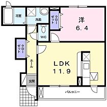 メゾン花水木　II 102 ｜ 三重県四日市市茂福町（賃貸アパート1LDK・1階・45.12㎡） その2